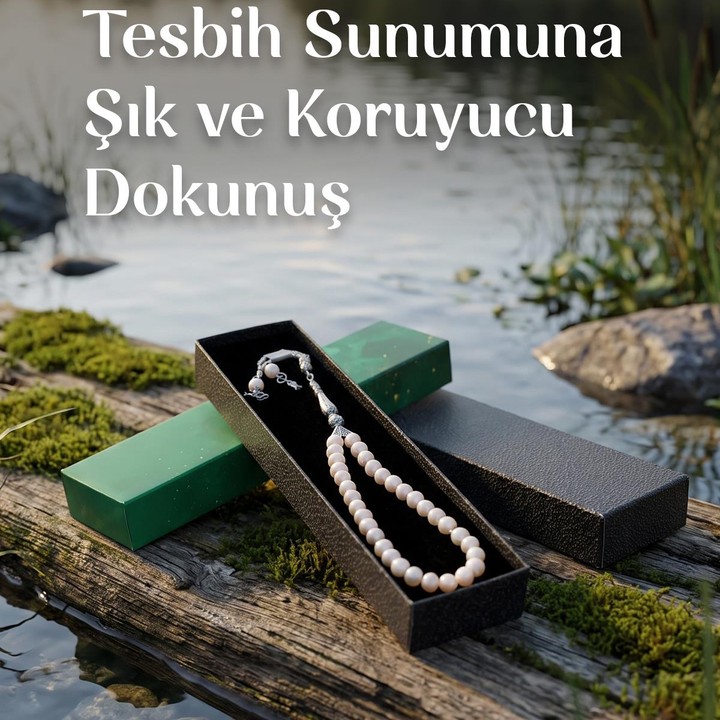 10 Adet Karton Tesbih Kutusu 5*22,5 cm