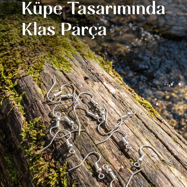 10 Adet Pirinç Mengeç - Küpe Mengeci