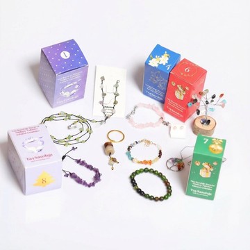 10’lu Doğal Taş Kutusu – 10 lu Advent Calender - Her Kutudan Farklı Bir Ürün! - 2