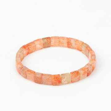 Güneş Taşı Bileklik – Kare Kesim – 8x8 mm - 2