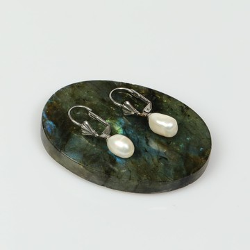 Sakız İnci Çelik Küpe – Kararmaz – Gümüş Renkli - 2