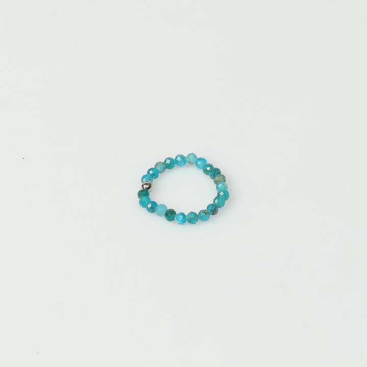 Apatit Taşı Lastikli Yüzük – 3.5 mm