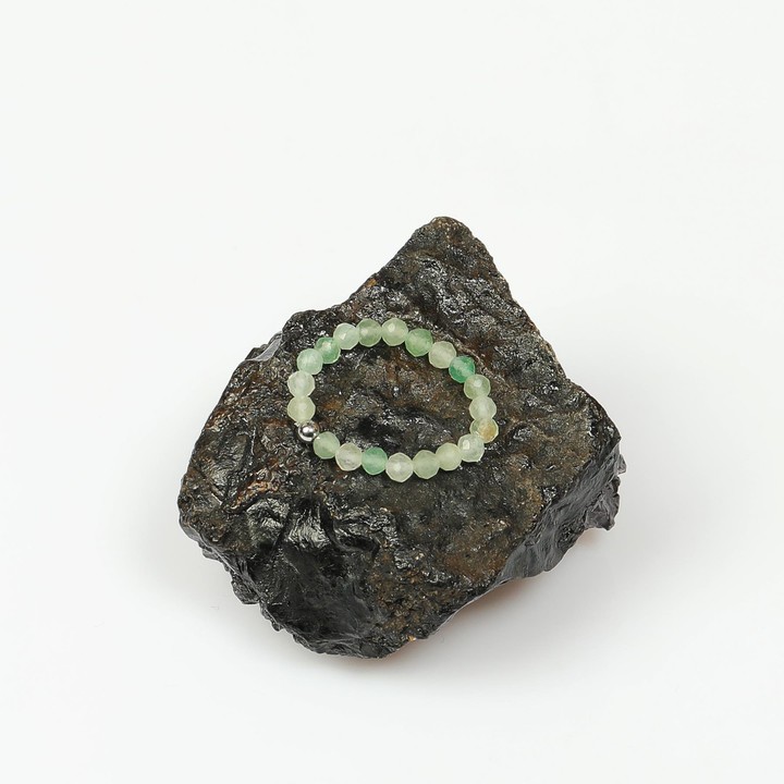 Aventurin Taşı Lastikli Yüzük – 35 mm