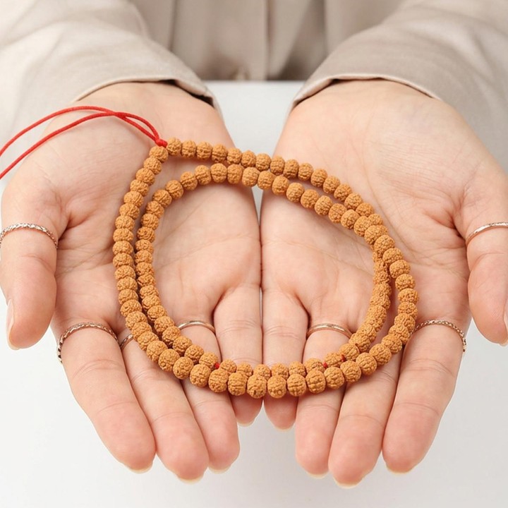 Rudraksha Dizi – 7×9 mm – 110 Habbeli