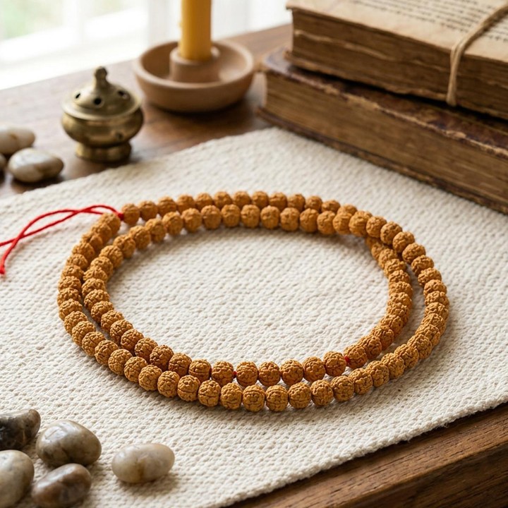 Rudraksha Dizi – 7×9 mm – 110 Habbeli