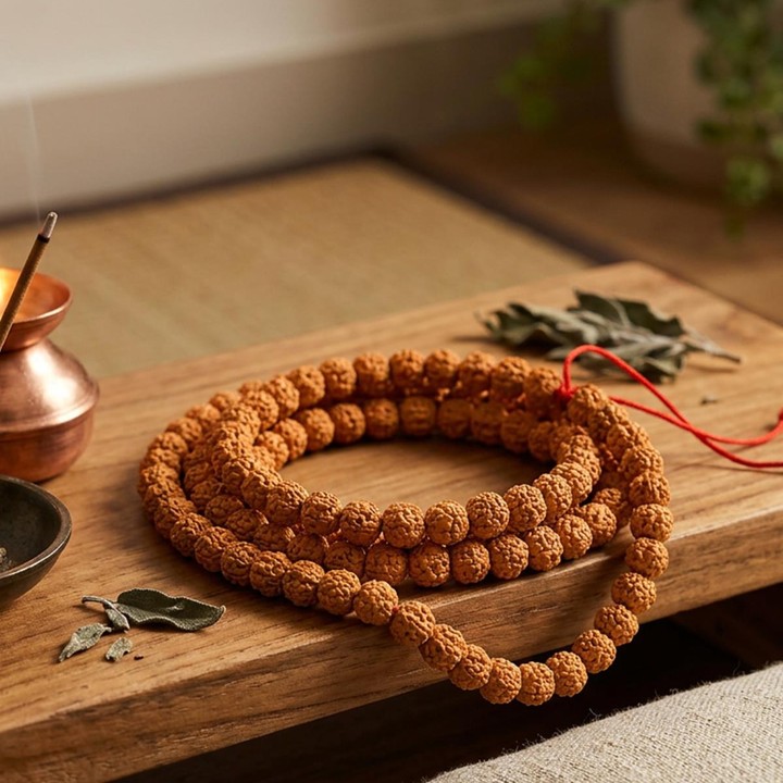 Rudraksha Dizi – 10 mm – 110 Habbeli