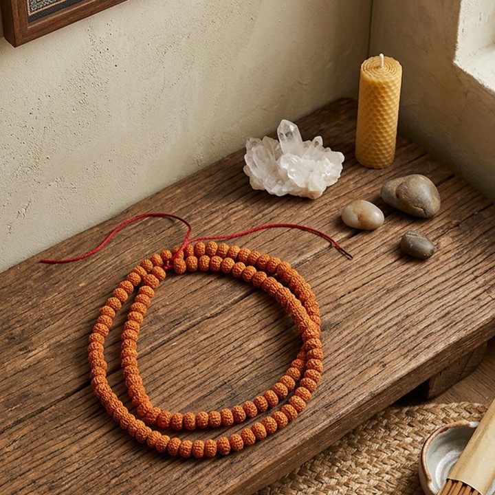 Rudraksha Dizi – 6×9 mm – 110 Habbeli