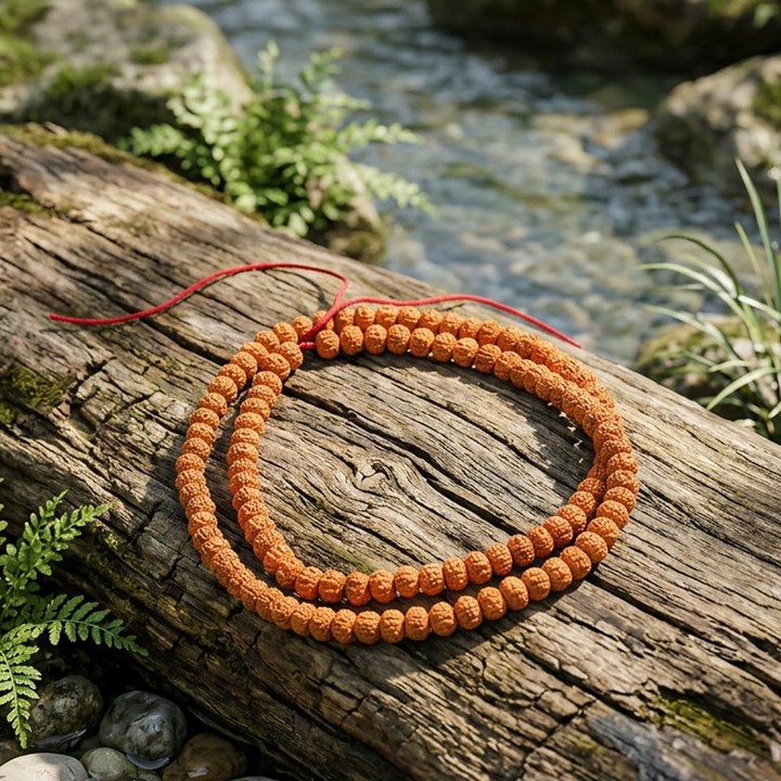 Rudraksha Dizi – 6×9 mm – 110 Habbeli
