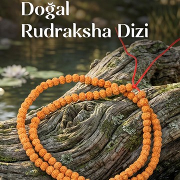 Rudraksha Dizi – 5×7 mm – 110 Habbeli - 1