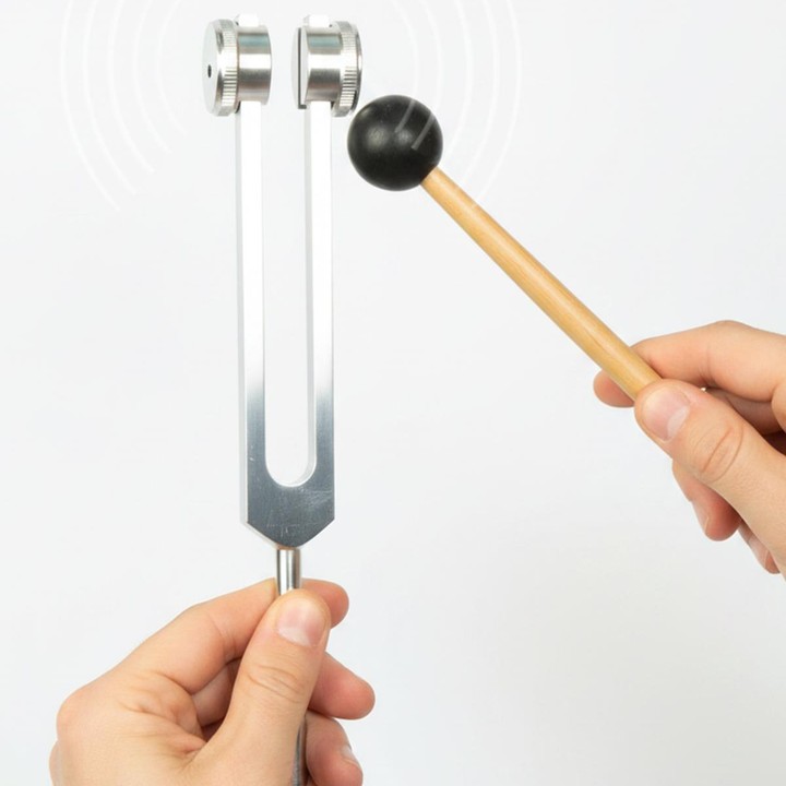 Akort Çatalı Seti Meditasyon Yoga Ses Terapisi Tuning Fork 128 Hz