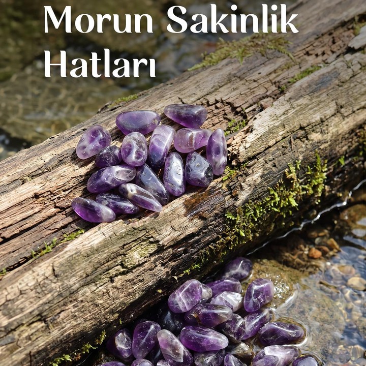 Ametist Taşı Tımbıl Kütle – 30 Gr Yaklaşık 10 Adet