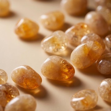 Sitrin Taşı Minik Tımbıl Kütle – 30 Gr Yaklaşık 18 adet - 2