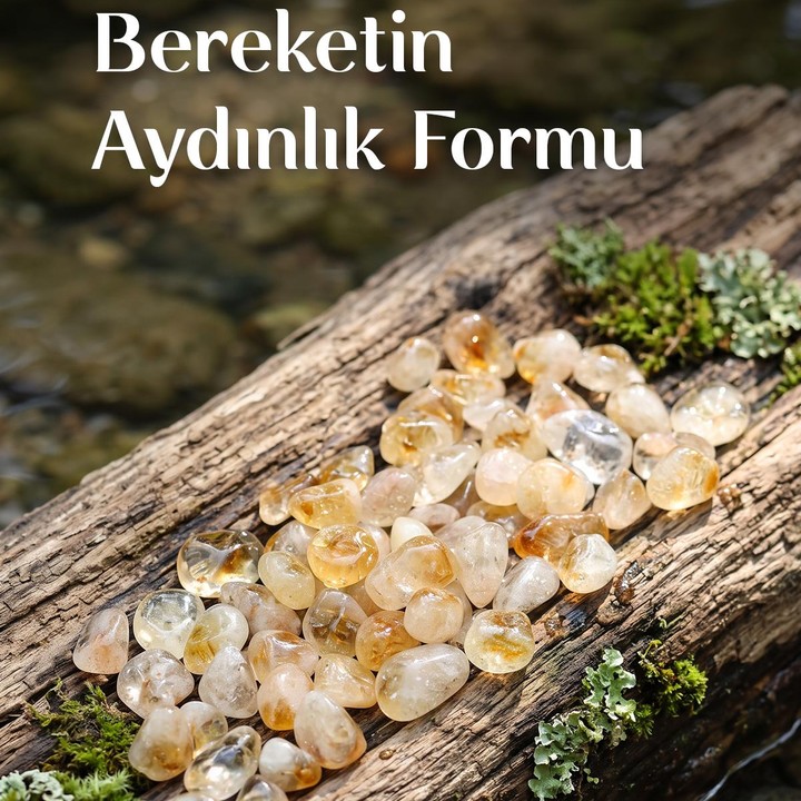 Sitrin Taşı Tımbıl Kütle – 30 Gr Yaklaşık 18 adet