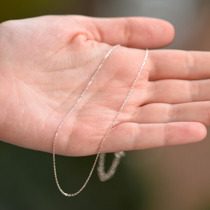 925 Ayar Gümüş Zincir (65 cm) - 1