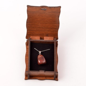 Ahşap Hediye Kutusu - Kolye ve Bileklik Kutusu - 2