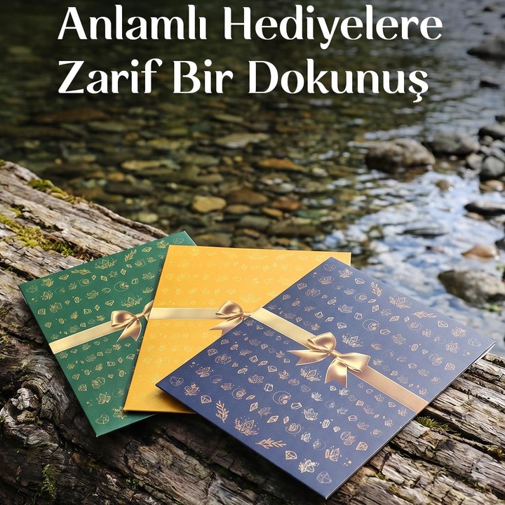 Zarf Hediye Paketi - Üç Adet