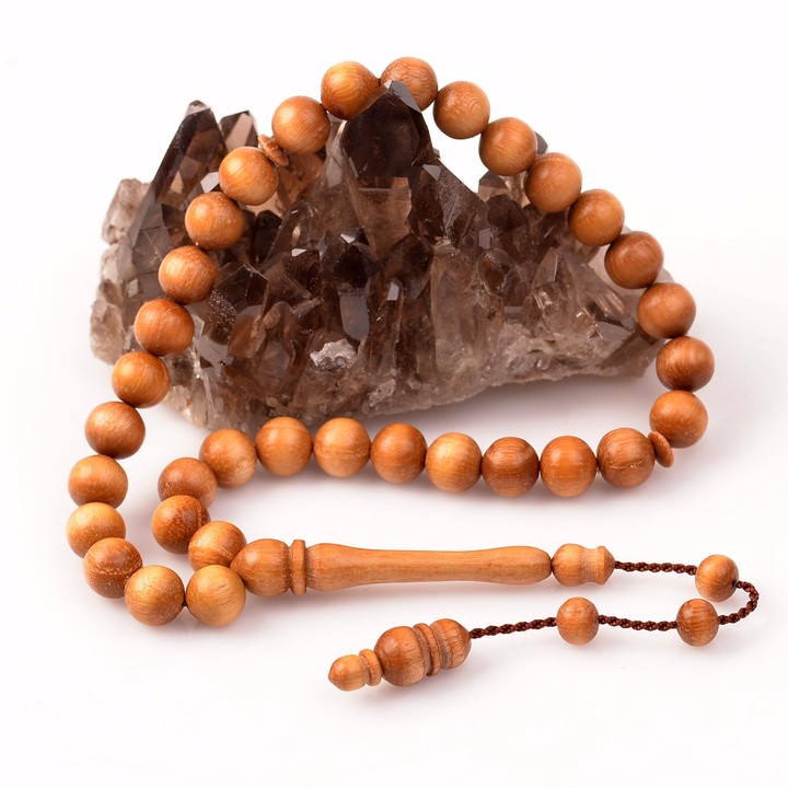 Akasya Ağacı Tesbih - 9,5 mm - 2