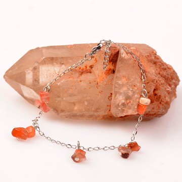 Akik Taşı Bileklik – Kararmaz Zincirli - 2