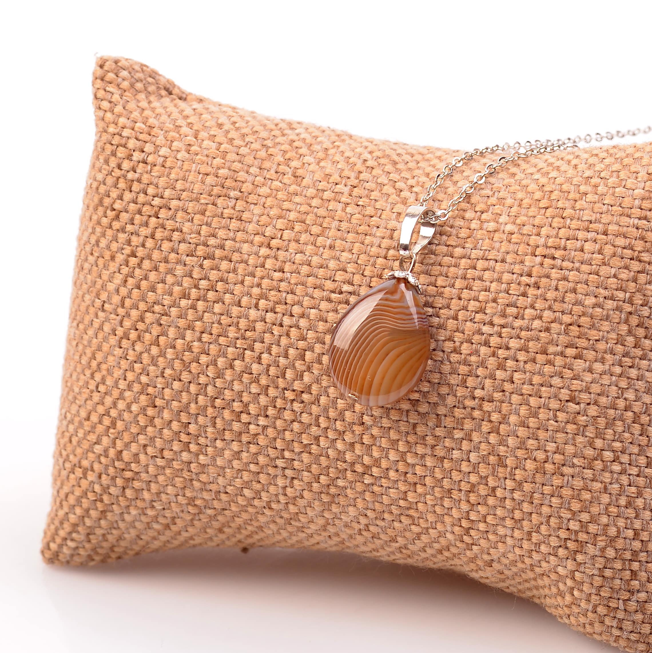 Agate Stone Drop Necklace