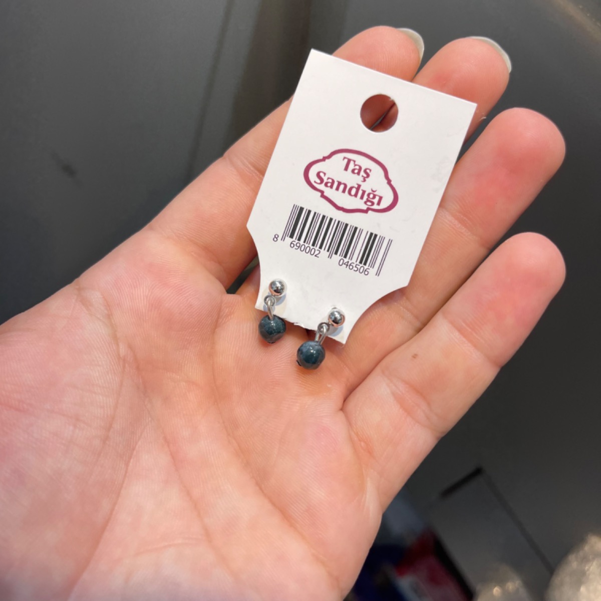 Akik Taşı Küpe - 6 mm