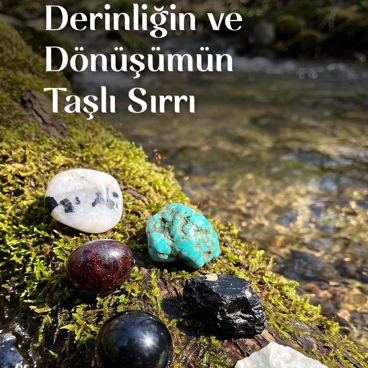 Akrep Burcu Doğal Taş Seti – Karton Kutulu
