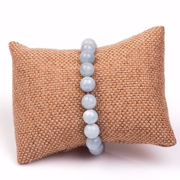 Akuamarin Taşı Bileklik ( 10 mm ) - 2