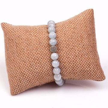 Akuamarin Taşı Bileklik ( 8 mm ) - 2