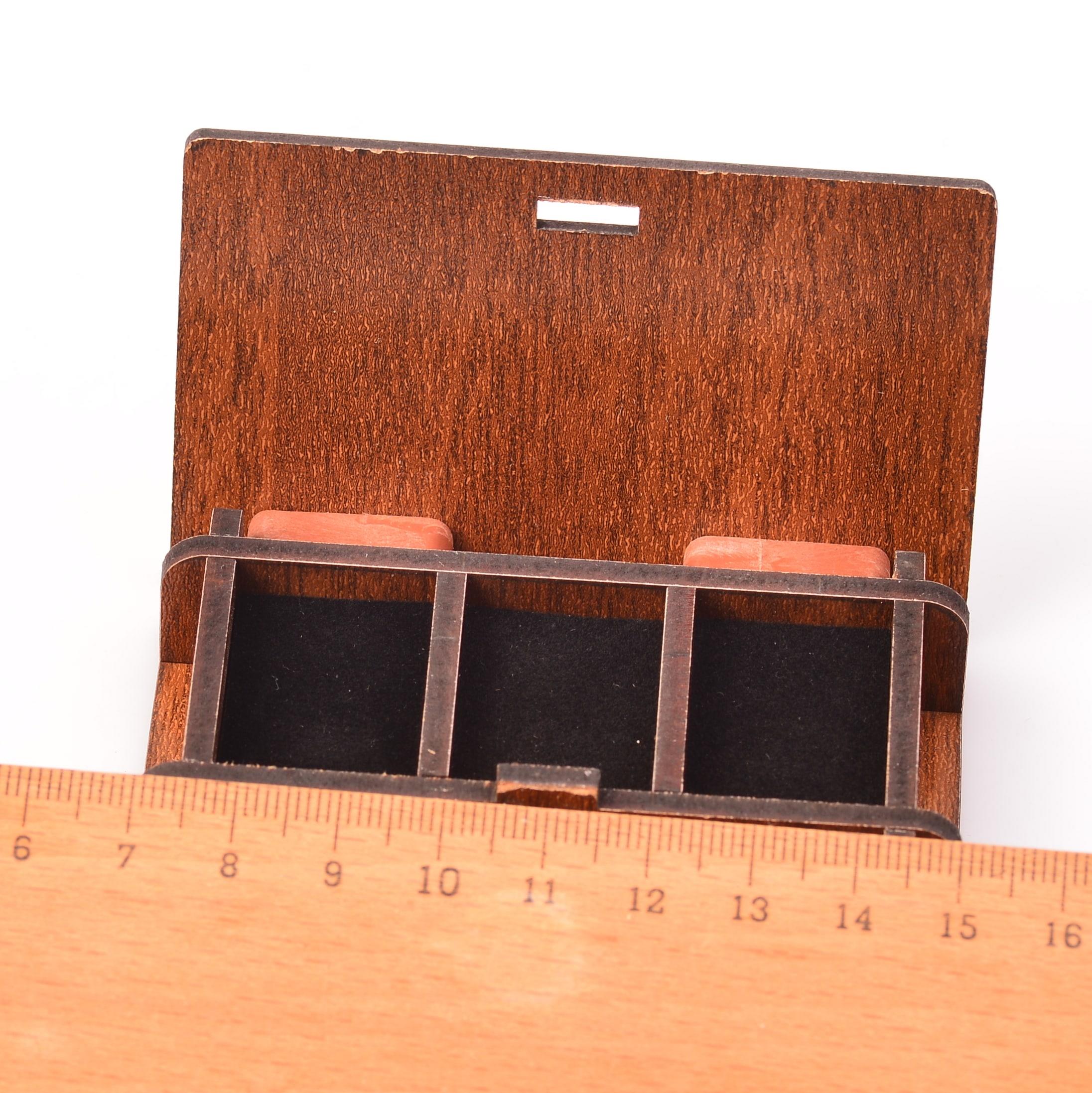 Ametist - Lal - Akik Taşı Kütle - Ahşap Kutulu ( Çok Küçük Boy )