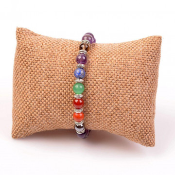 Ametist Taşı Çakra Bileklik - 8 mm - 2