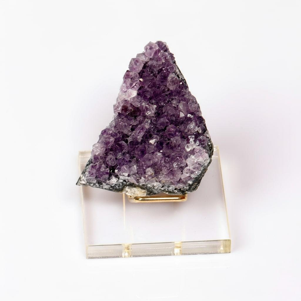 Ametist Taşı Ham Parça –Plexi Standlı