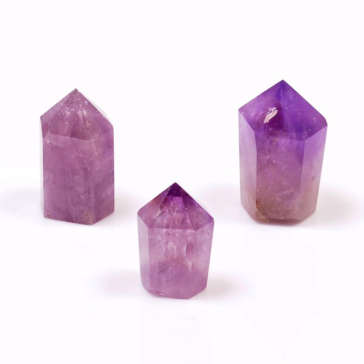 Ametist Taşı Kazık Kütle - Küçük Boy 4 cm