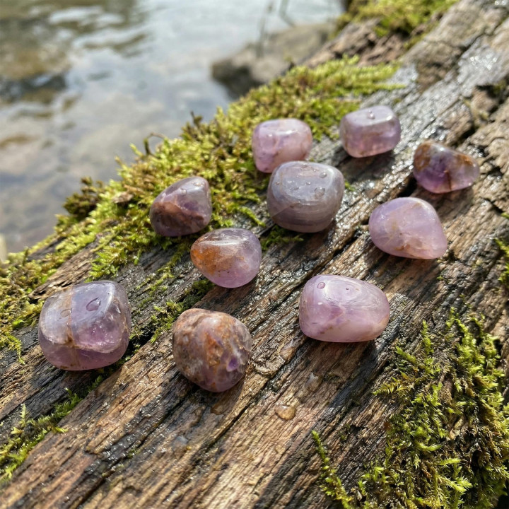 Ametist Taşı Kütle - Açık Renkli