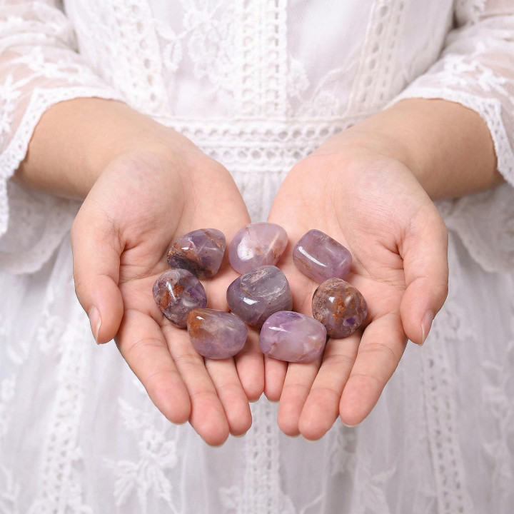 Ametist Taşı Kütle - Açık Renkli