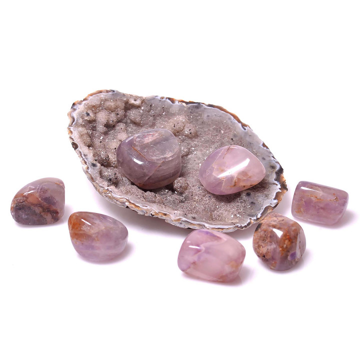 Ametist Taşı Kütle - Açık Renkli