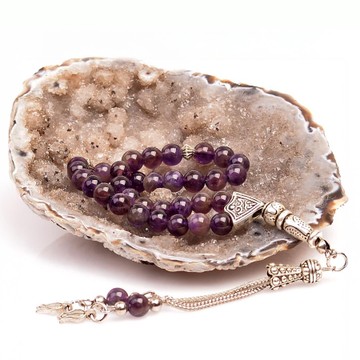 Amethystone Tesbih-6 mm - 1