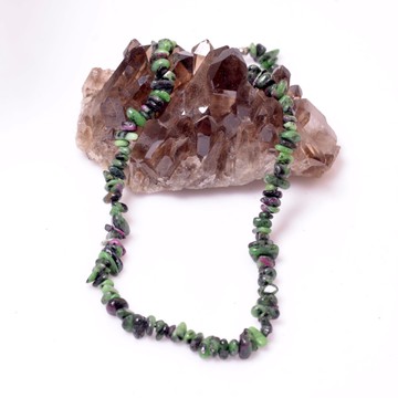 Anyolit Taşı Şekilsiz Kolye - 2