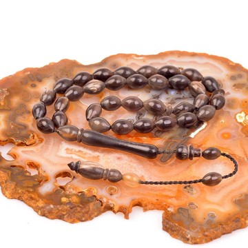 Arpa Kesim Bufalo Boynuzu Tesbih (6*8 mm) - 2