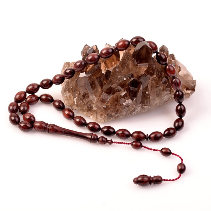 Arpa Kesim Kral Ağacı Tesbih 7*11mm