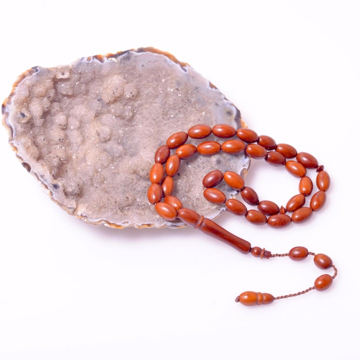 Arpa Kesim Kuka Tesbih - 6*10 mm