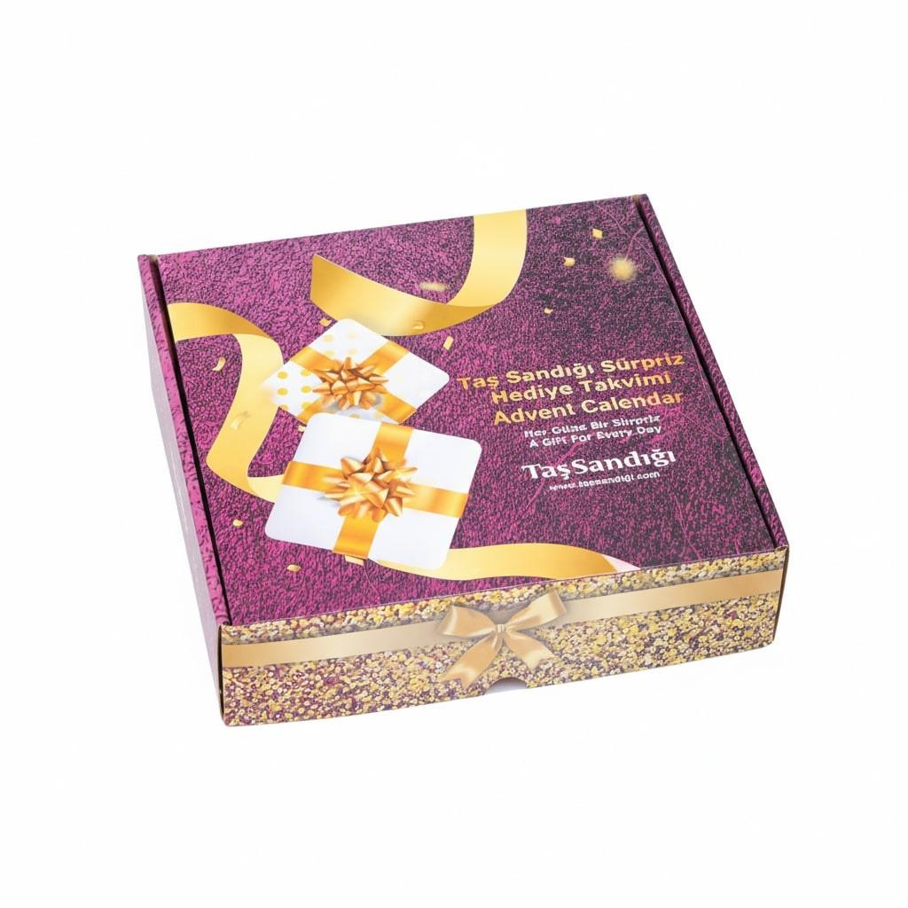 Taş Sandığı Advent Calendar – 31 Günlük Sürpriz Hediye & Doğal Taş Takvimi