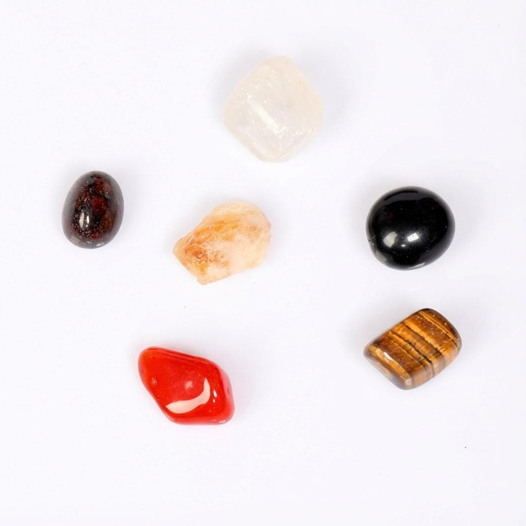 Aslan Burcu Doğal Taş Seti – Karton Kutulu