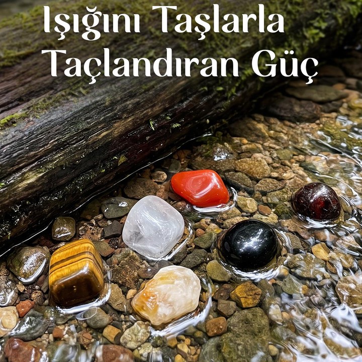Aslan Burcu Doğal Taş Seti – Karton Kutulu