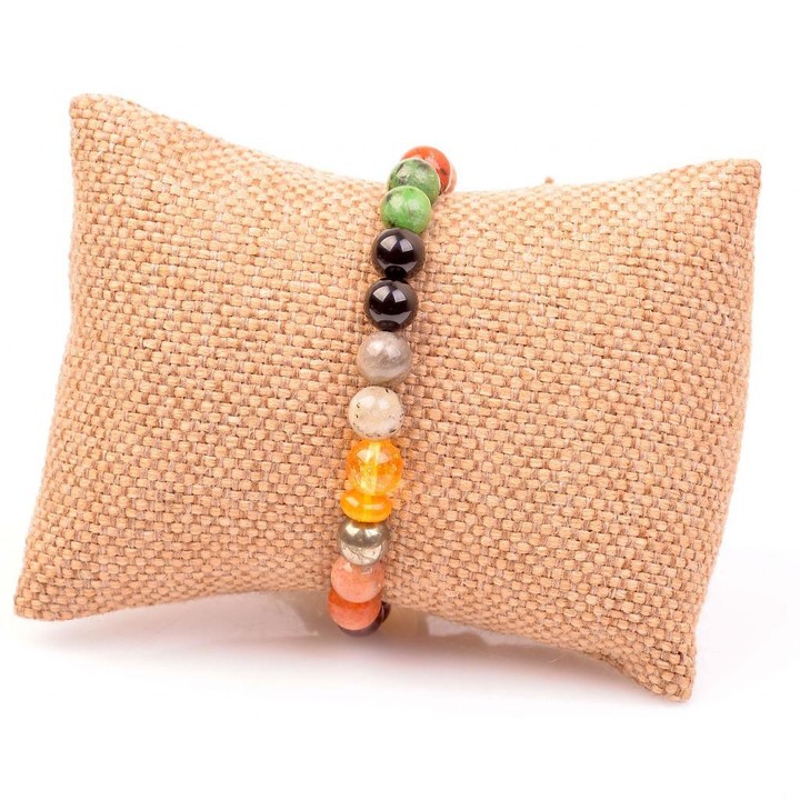 Aslan Burcu Taşlarından Bileklik - Burç Bilekliği - 2