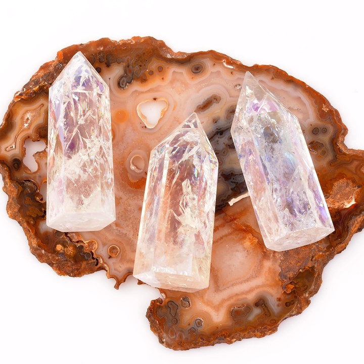 Aura Kuvars Taşı Kazık Kütle