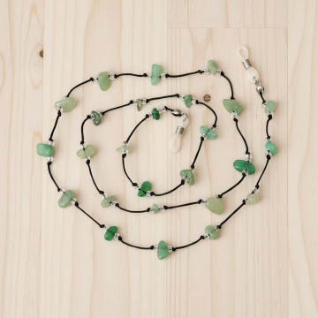 Aventurin Taşı Gözlük Askısı – Doğal Taş Gözlük İpi, Şans Taşı - 2