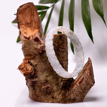 Ay Taşı Bileklik - 7*10 mm - 2