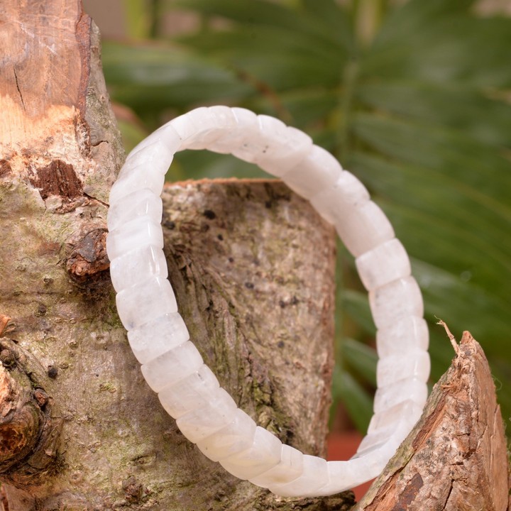 Ay Taşı Bileklik - 7*10 mm