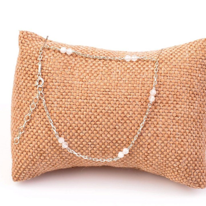 Ay Taşı Gümüş Halhal - 2