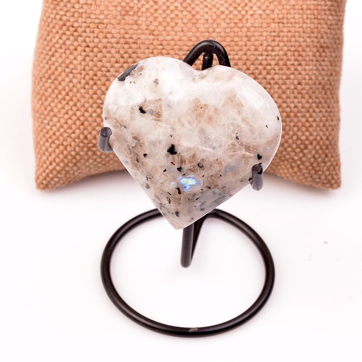 Ay Taşı Kalp Kütle - Metal Standlı