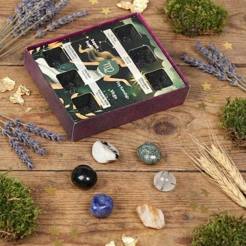 Başak Burcu Doğal Taş Seti – Karton Kutulu - 2